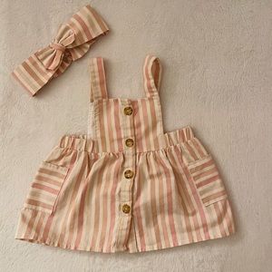 Baby: Dress and Matching Bow
